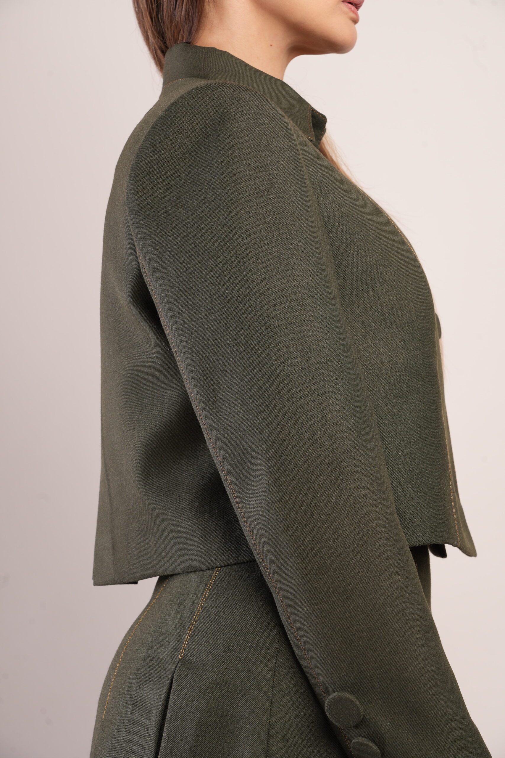 BLAZER CAFETO VERDE MATE