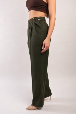 PANTALON AMAZONA VERDE MATE PIA BRITT
